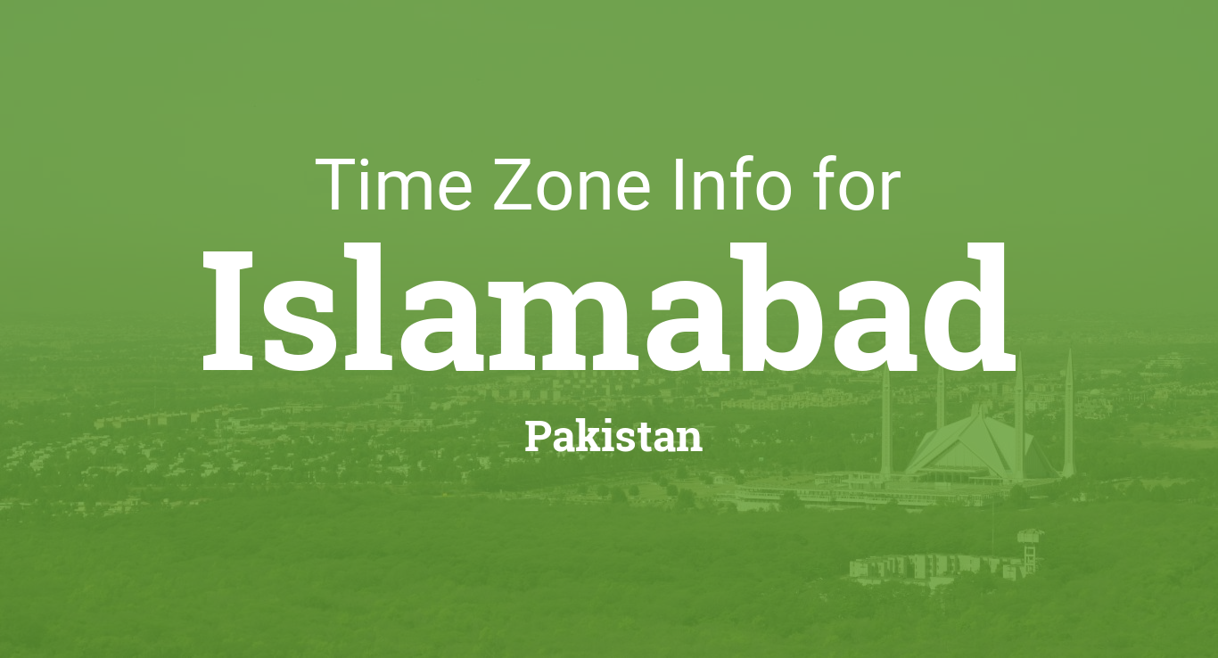 Pakistan time in Pakistan Maps